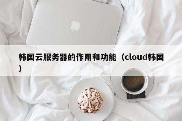 韩国云服务器的作用和功能（cloud韩国）