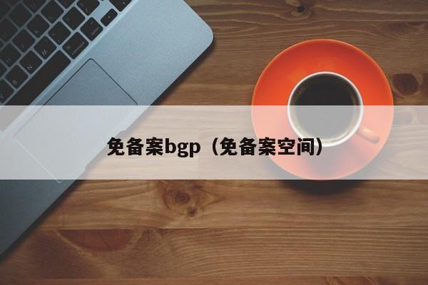 免备案bgp（免备案空间）