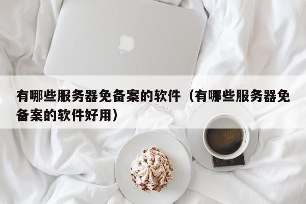 有哪些服务器免备案的软件（有哪些服务器免备案的软件好用）