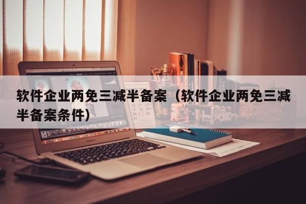 软件企业两免三减半备案（软件企业两免三减半备案条件）