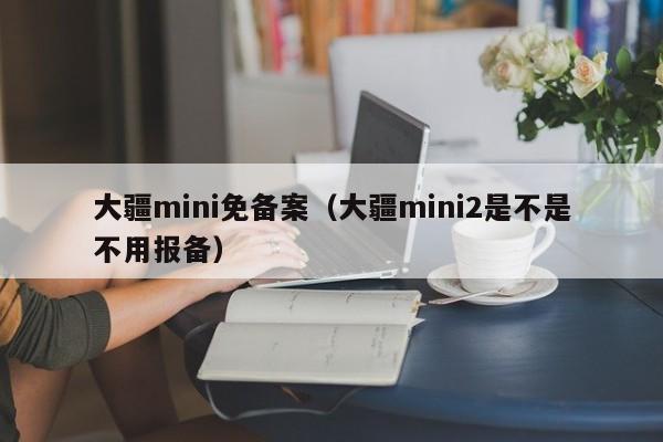 大疆mini免备案（大疆mini2是不是不用报备）