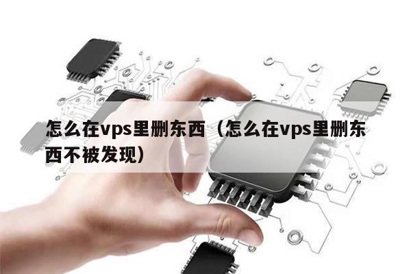 怎么在vps里删东西（怎么在vps里删东西不被发现）