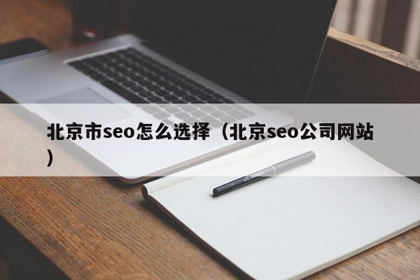 北京市seo怎么选择（北京seo公司网站）