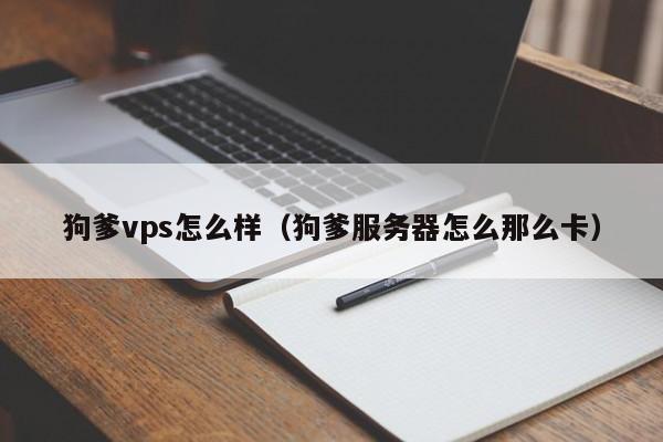 狗爹vps怎么样（狗爹服务器怎么那么卡）