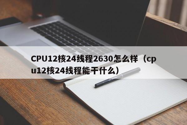 CPU12核24线程2630怎么样（cpu12核24线程能干什么）