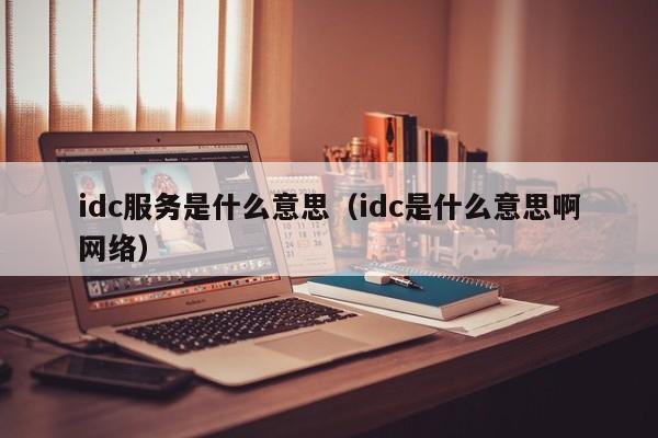 idc服务是什么意思（idc是什么意思啊网络）