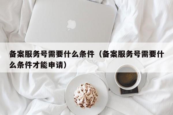 备案服务号需要什么条件（备案服务号需要什么条件才能申请）