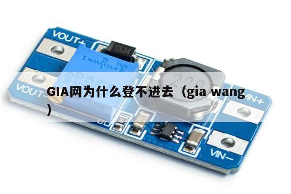 GIA网为什么登不进去（gia wang）