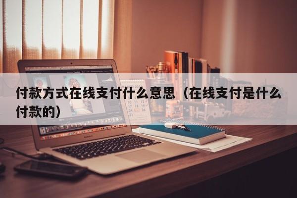 付款方式在线支付什么意思（在线支付是什么付款的）