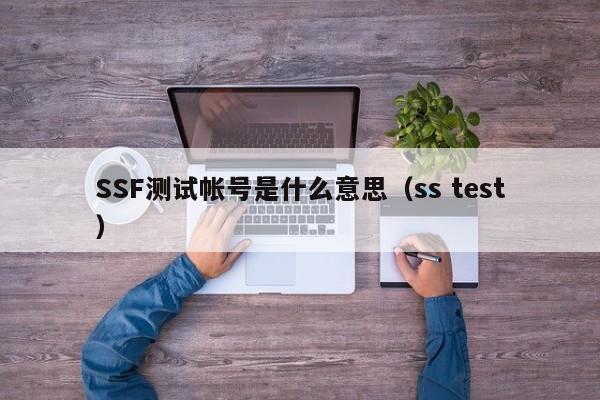 SSF测试帐号是什么意思（ss test）